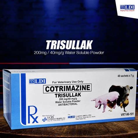 trisullak powder|Trisullak Cotrimazine (LDI) Water Soluble Powder 1 Box (48 .